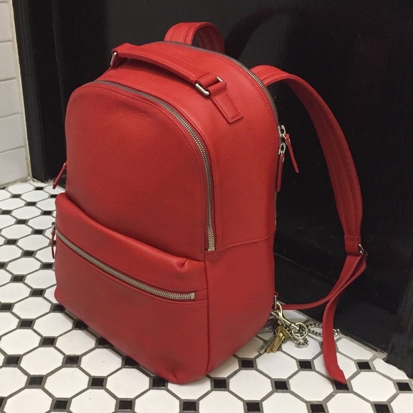 runwell leather backpack